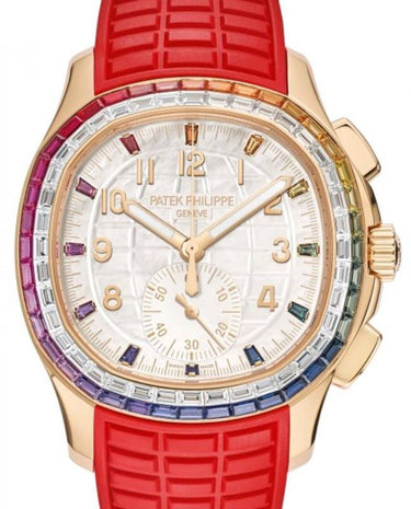Patek Philippe Aquanaut Rose Gold Automatic Factory Diamonds Aquanaut Luce